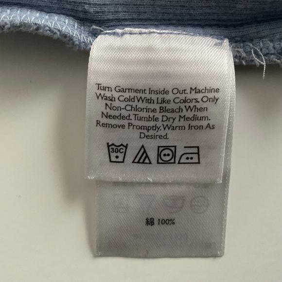 Eddie Bauer Women 1/2 Zip Sweater Sz S Light Blue Classic Preppy Old Money - Picture 10 of 11